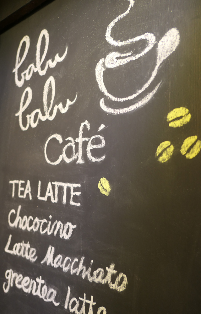 babu babu cafe choku singboard - 『ばぶばぶcafé』がオープンしました〜！